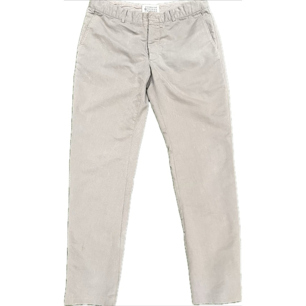 Maison Margiela Men’s Light Grey Pant, Size 34x33